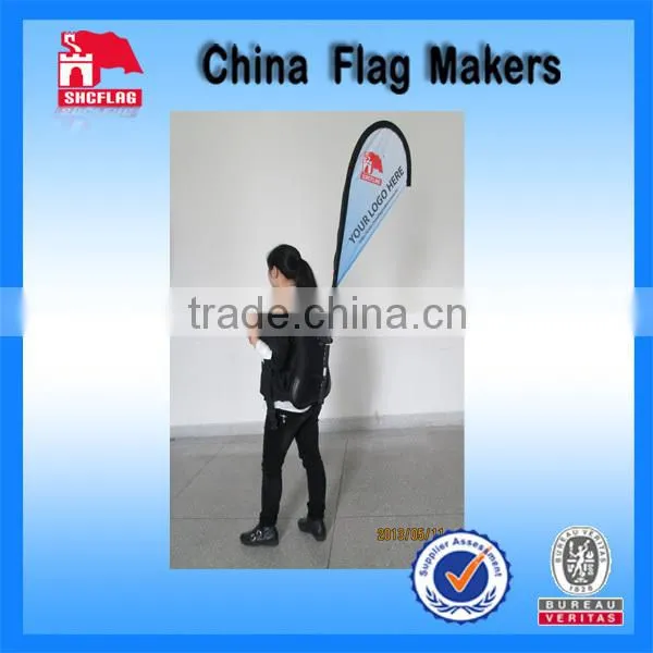 block backpack flags and banners