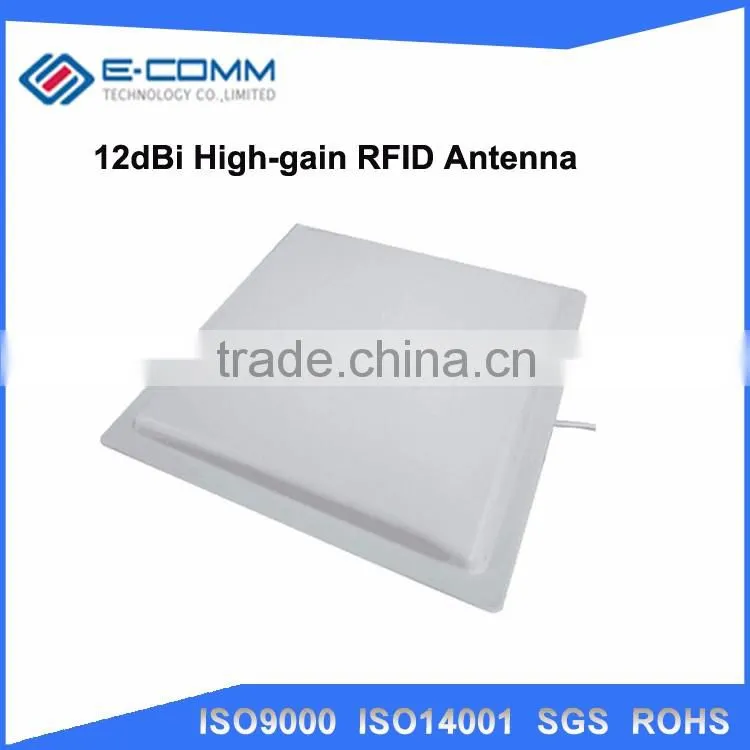 HOT SALE! UHF RFID reader 8dbi Antenna RS232/RS485/Wiegand Read 3-8M Integrative UHF RFID Reader+2 rfid Tags