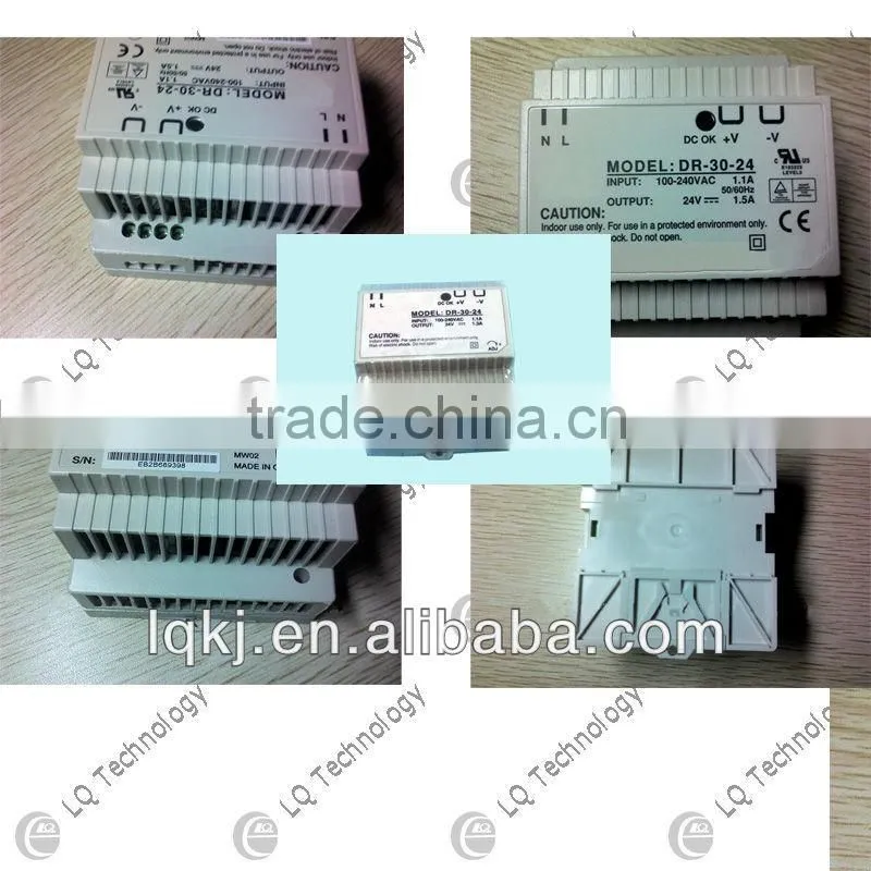 60W 5V/12V/24Vdin rail mount switch