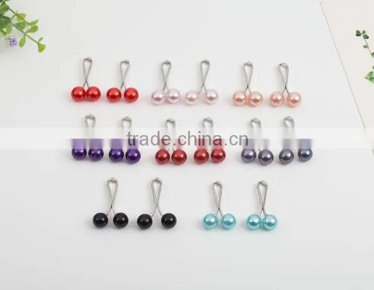 Wholesale Fashion Muslim Pearl Flat U Brooch Clip Accessoryies 2016 New Hot Design PDJ0116