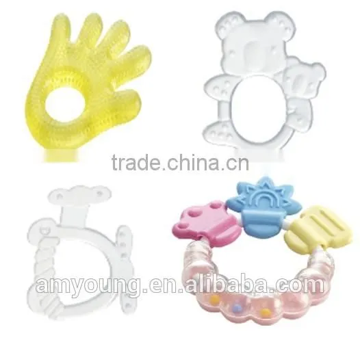2014 hot sale baby water teether, eva water teether, silicone baby teether