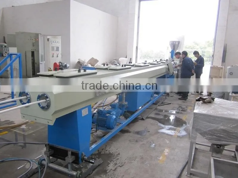 PVC double pipe extrusion machine