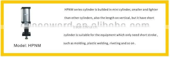 Hydro-pneumatic Booster System;Double action Hydro-Pneumatic Cylinder; boosting Cylinder HPNE Series Direct pressing design