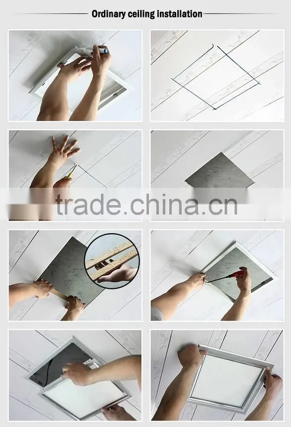 High Brightness square 600x600 led light panel