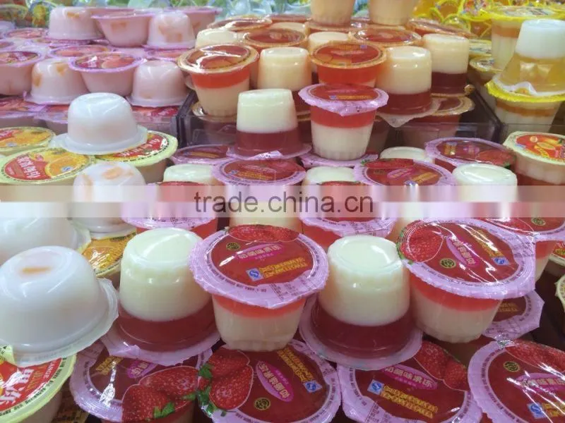 Three Colors Auto fruit jelly packing machine