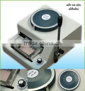 Digitl Manual plastic pvc card embosser(Common+MV)