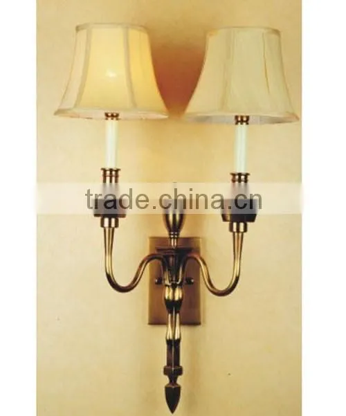 brass wall lamp for living room/hotel double WL564-2