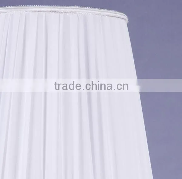 China ceramic lamp base in white color