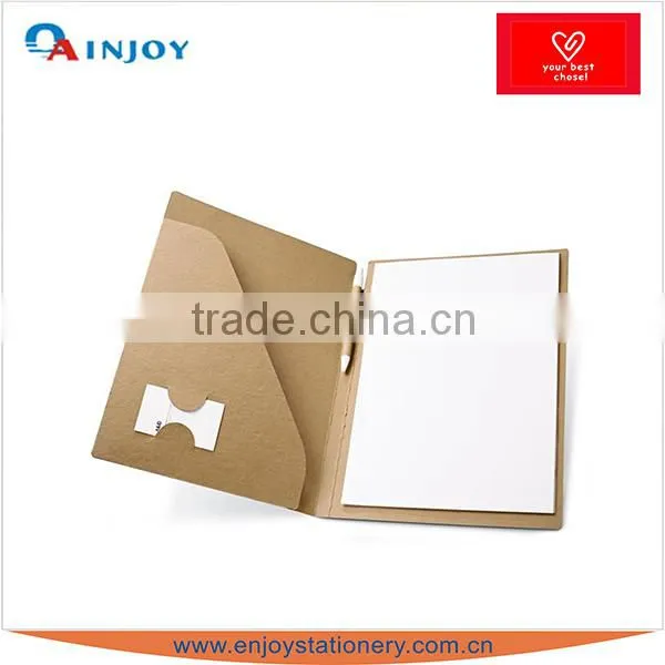 Eco friendly recycled paper folder