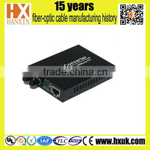 OFC-1000PSE Gigabit Ethernet media converter