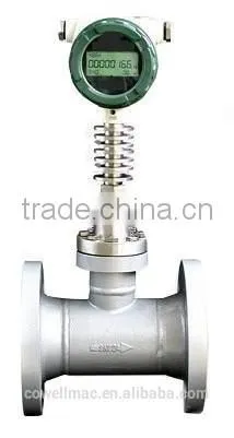 Target mode flow meter metering gas liquid steam