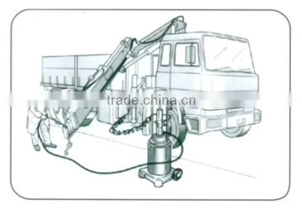 13KG air operated Mobile grease dispensing kit fuel pump kit with tank and follower plate