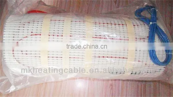 Single Cable Conductor Bathroom Heating Underground Heater Heated Mat with 220v Thermostat