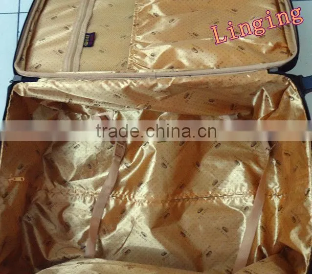 Best design aluminum trolly business luggage bag for travel