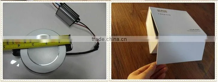ultra thin smd aluminum led downlight 3w 5w 7w 9w