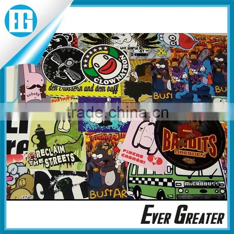 Custom decorative Vinyl decal stickers combo stickers