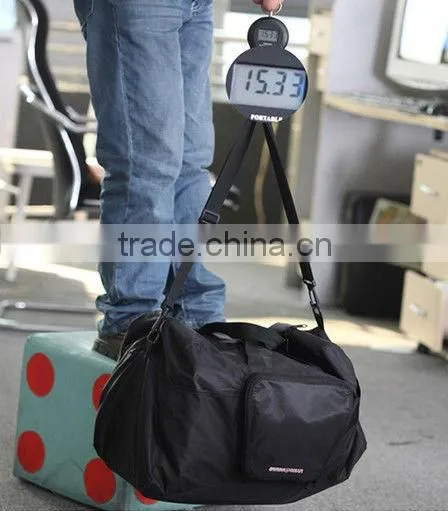 fashion style and black big travel bags low price