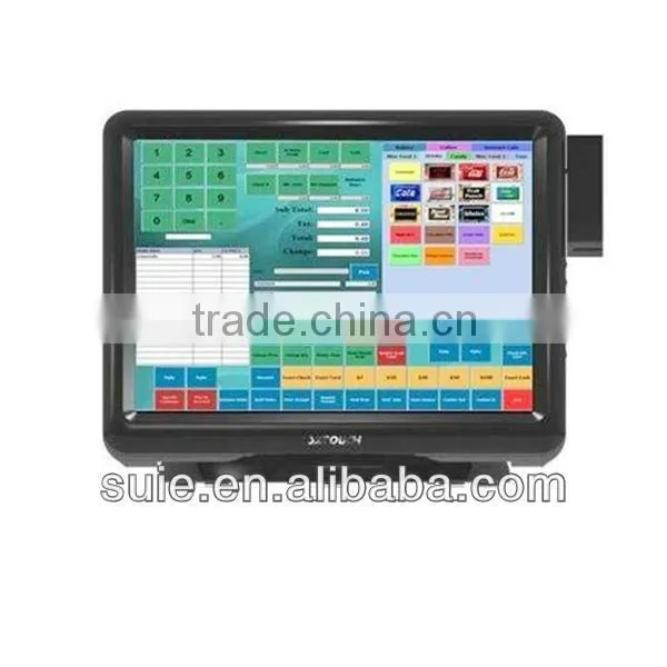 All in one touch pos system pos terminal cash register for Retail and Restaurant