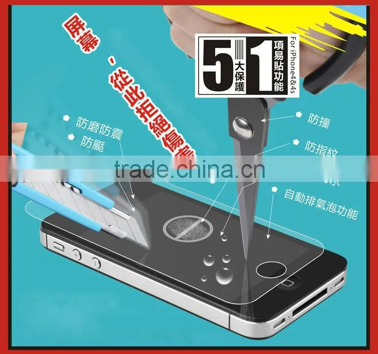 Explosion-proof Tempered Glass Film Guard Screen Protector for Apple Iphone 5S