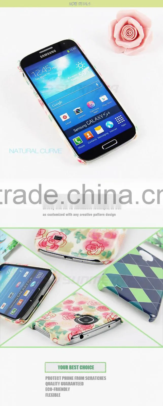 Sunmeta Factory Supply 2D 3D Sublimation Case, blank sublimation phone case