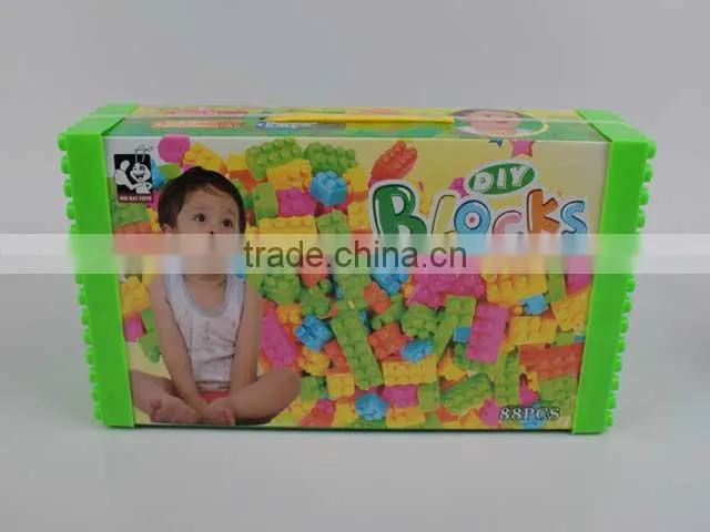 Plastic DIY buliding block for kid