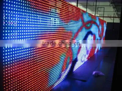 flexible oled/ led mesh curtain/led mesh screen display