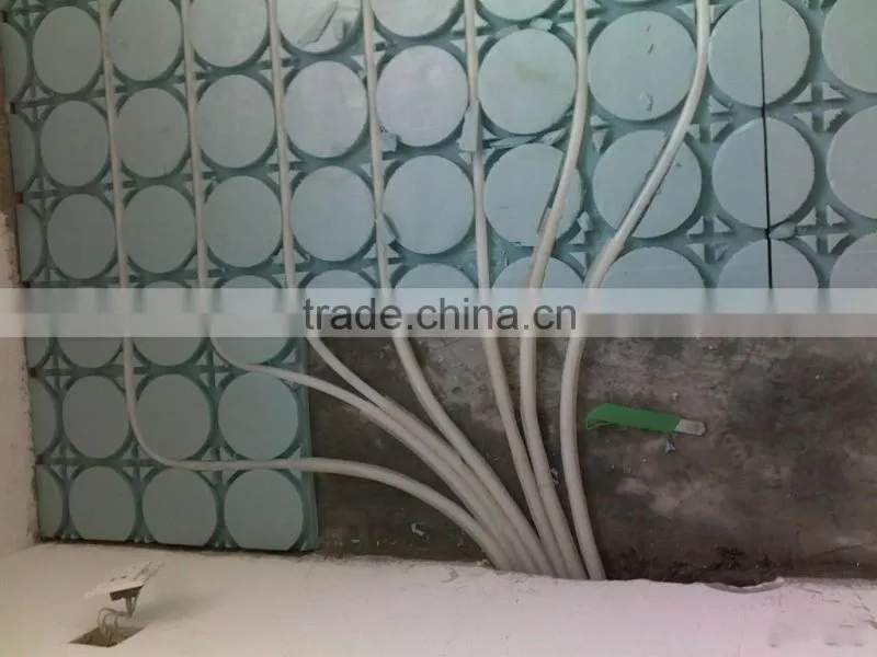 Grooved XPS for Underfloor Heating