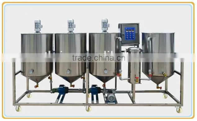 edible vegetable oil bleaching machine made in China price for sale,wholesale vegetable oil refining machine with factory price
