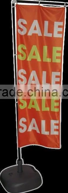 Custom outdoor feature flag banner