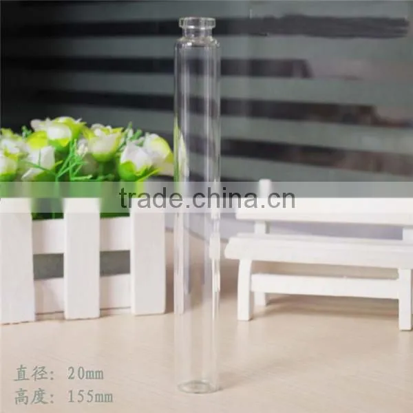 diameter 20mm clear glass bottles