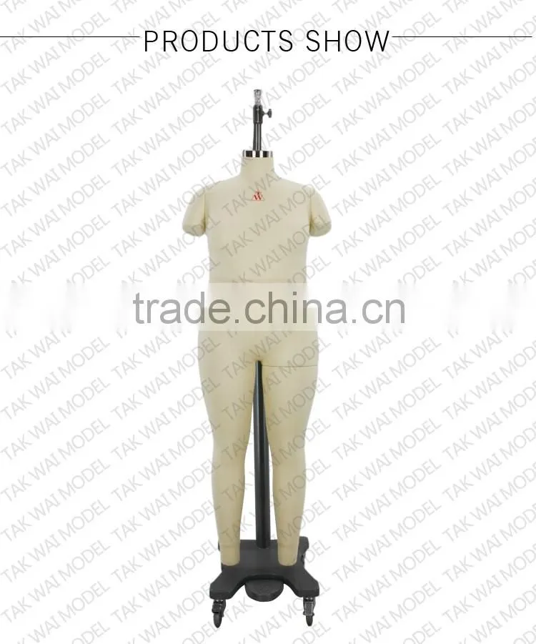 Customized lady large size full body human torso model
