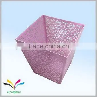 Factory good quality recycle metal trash can holder for recycle