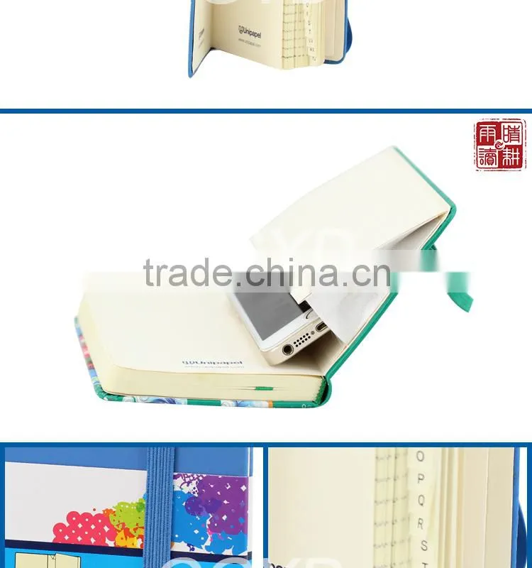 leather cover pocket college notebook