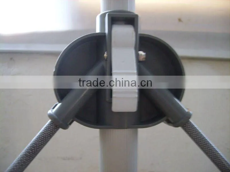 adjustable outdoor x banner stand with plastic water bag