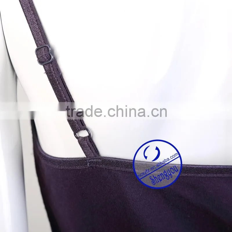 new design custom wholesale 100 cotton lace womens tank top
