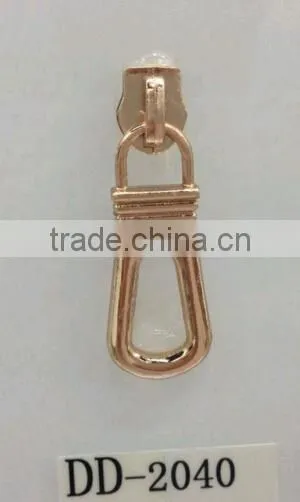 gold nylon slider for purse
