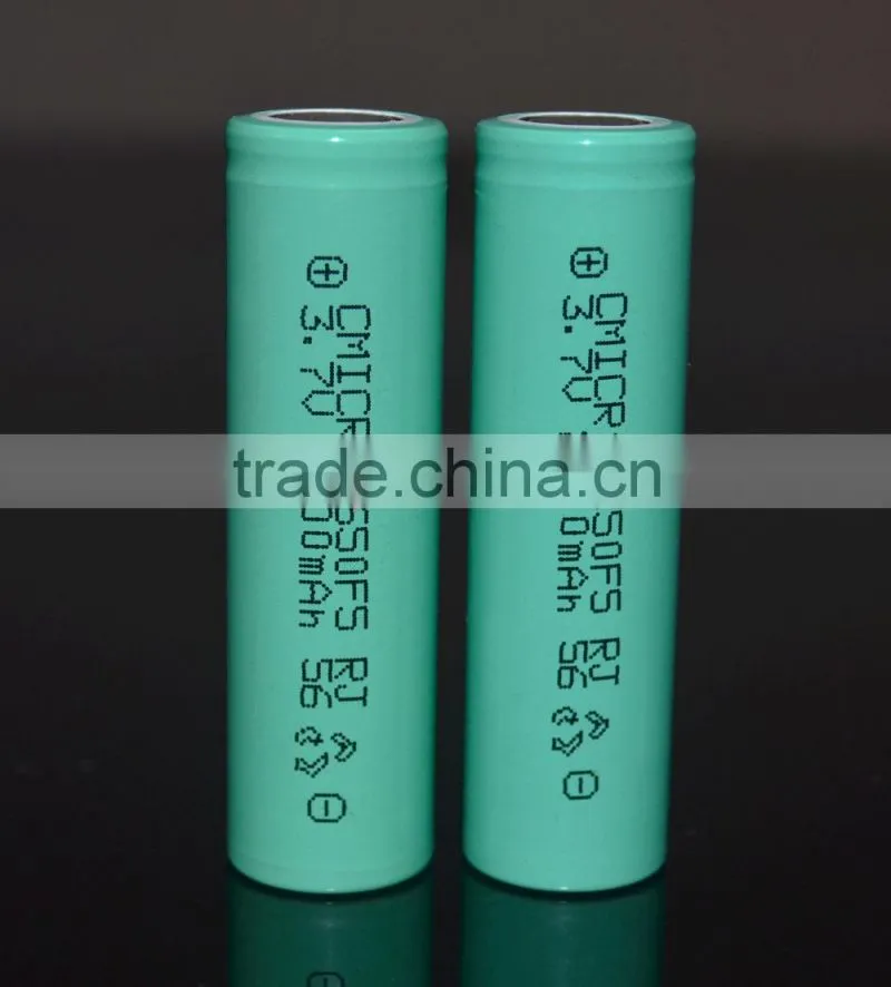 OEM 3000mAh 3.7v Rechargeable 18650 convex anode li-ion battery