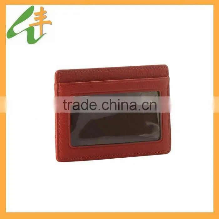 2014 genuine leather crown wallet