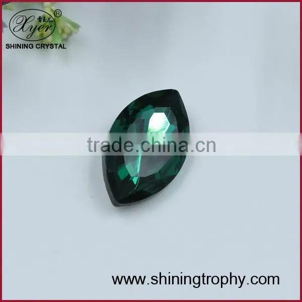 transparent high quality crystal accessory for garment & jewel decoration