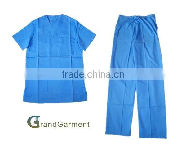 sanitary garments shirt and pant from Chinese factory
