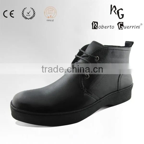 Endurable Sport Leather Round Toe Boots