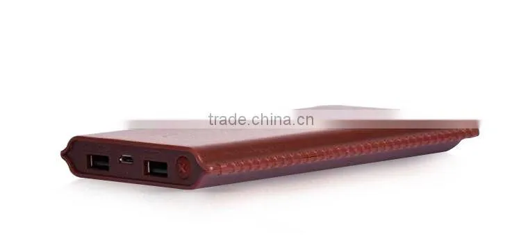 smart phone charger gift dual USB charger double power battery 18650 battery 10000mah