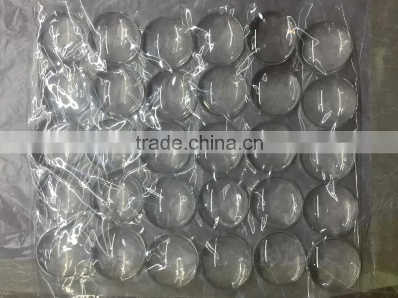 High quality optical acrylic google cardboard biconvex lens 37mm diameter
