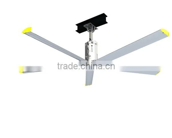24FT(7.3M) HVLS Automatic Large Ceiling Fan Industrial giant ceiling fan / price ceiling fan national