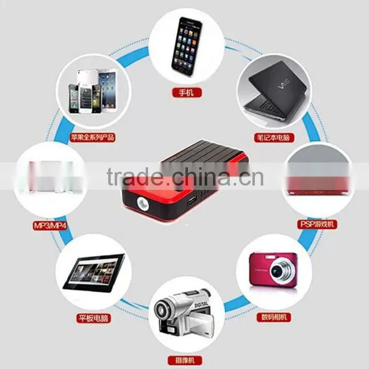 portable universal12v lithium ion jump starter for car