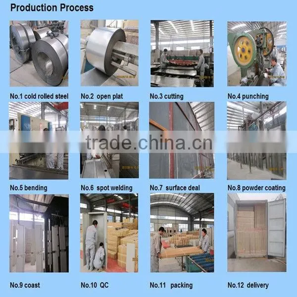 Hot Sale Six Door Flat Packing Gym/School Metal Locker