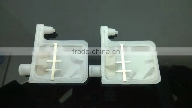 Ink damper for large format printers