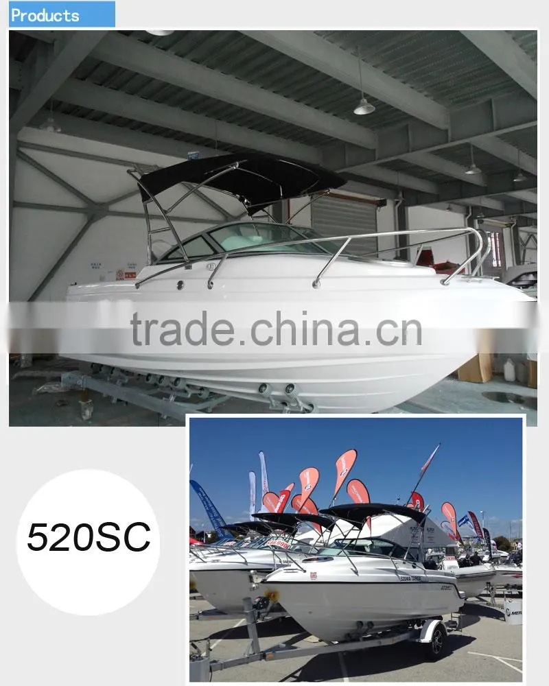520 Sports Cuddy with outboard engine