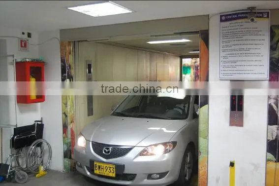Car parking lot car elevator cost