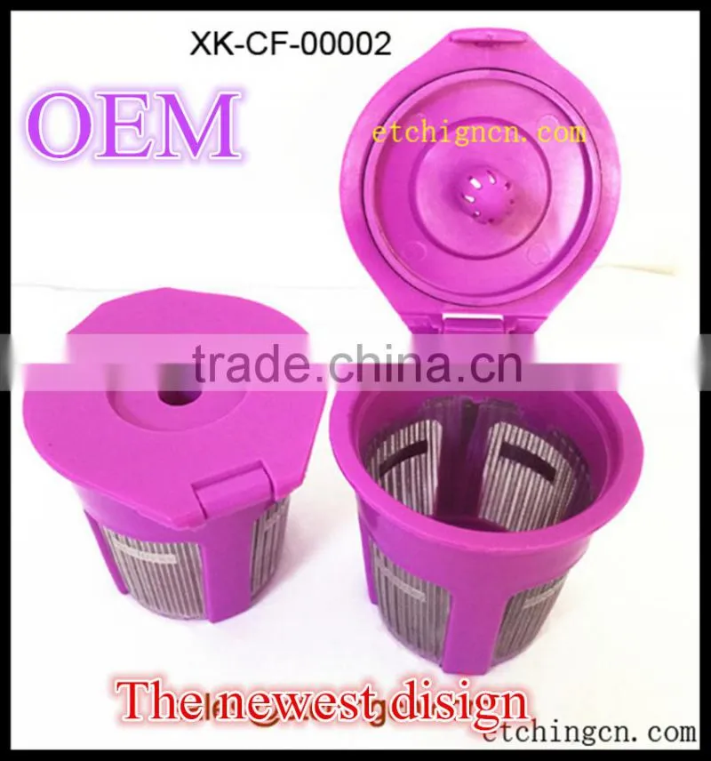 Top quality and the best factory price fkeurig 2.0 plastic K-cup filter, sintered plastic filter, plastic extrusion filter